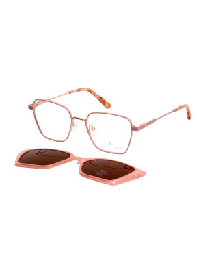 TUSSO-474 c3 pink/rose gold 52/17/140 + clip-on