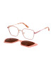 TUSSO-474 c3 pink/rose gold 52/17/140 + clip-on