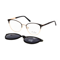 Cooline 186 c1 black/gold 53/18/142 + clip-on