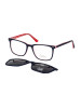 Cooline 178 c2 blue/red 55/18/145 + clip-on