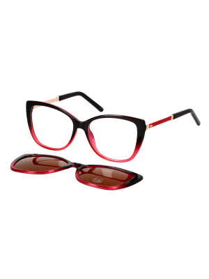 Cooline 176 c2 black/wine 54/16/145 + clip-on