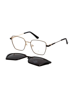 TUSSO-474 c1 black/gold 52/17/140 + clip-on