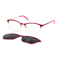 TUSSO-469 c2 burgundy 53/17/140 + clip-on