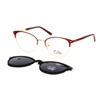 Cooline 186 c3 burgundy 53/18/142 + clip-on